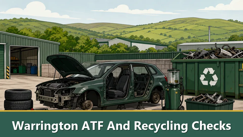 Warrington ATF i kontrole recyklingu